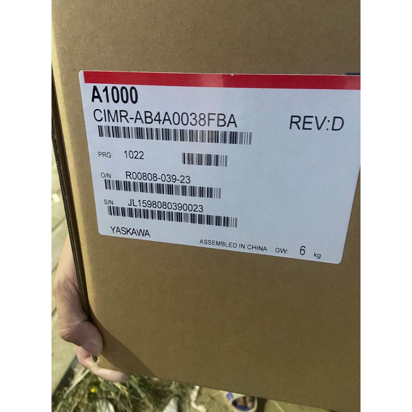 【释迦】安川变频器 CIMR-AB4A0038FBA 便宜卖