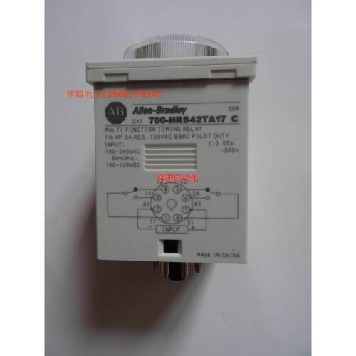 [释迦】AB 时间续电器 700-HRS42TA17 C 700-HRS42TA17C