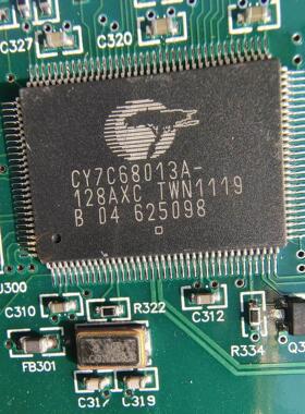 【释迦】CY7C68013A-128AXC /CY7C1399BN-