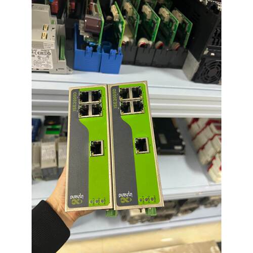 【释迦】映翰通工业以太网交换器，ISE2005D，实物拍摄，成色如图