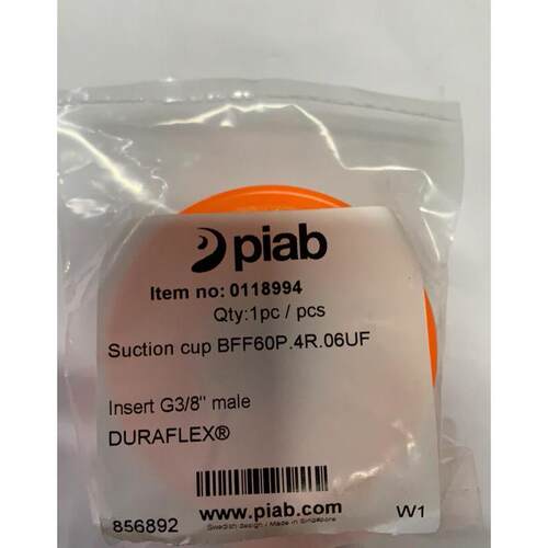 释迦自动化PIAB派亚博波纹型真空吸盘ltem no:0118994 BFF60P.4R.