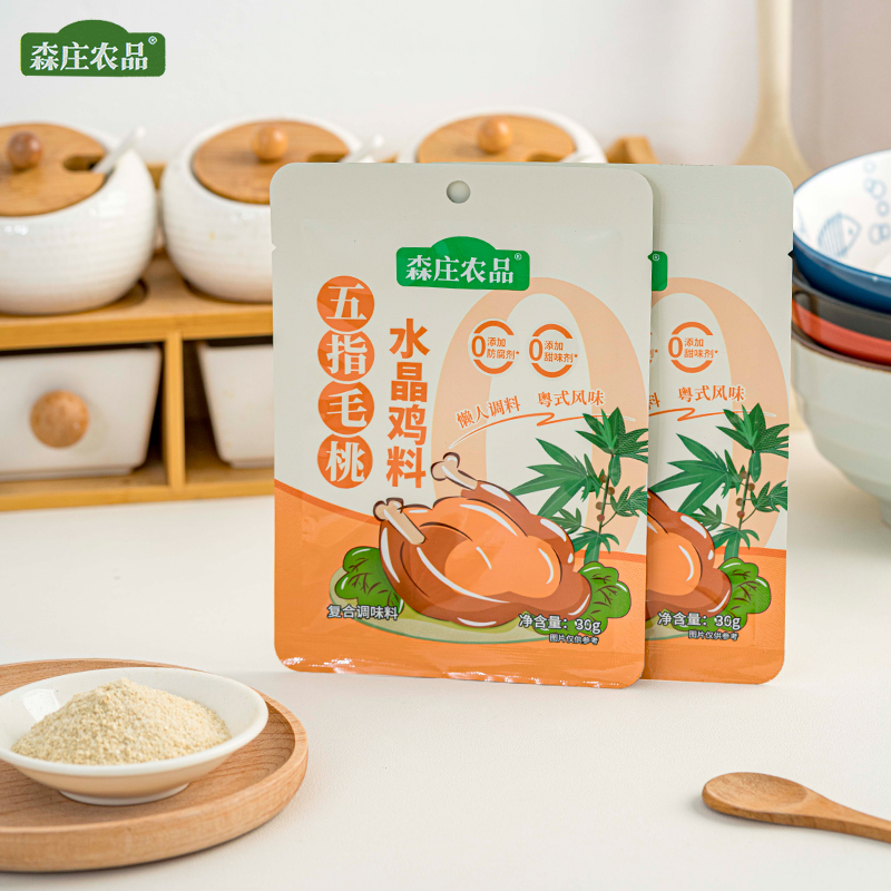 森庄农品五指毛桃水晶鸡腌料30g