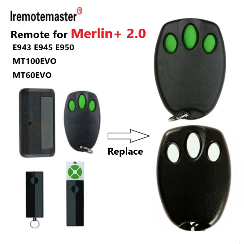 车库门遥控器兼容梅林Merlin433