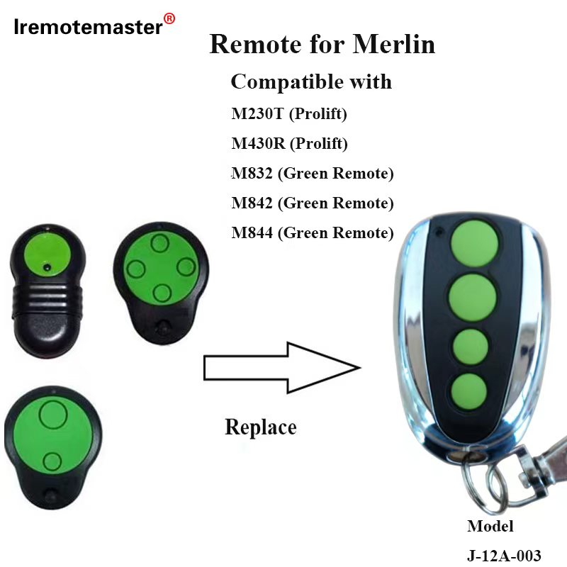 车库遥控器兼容梅林MerlinM832图片