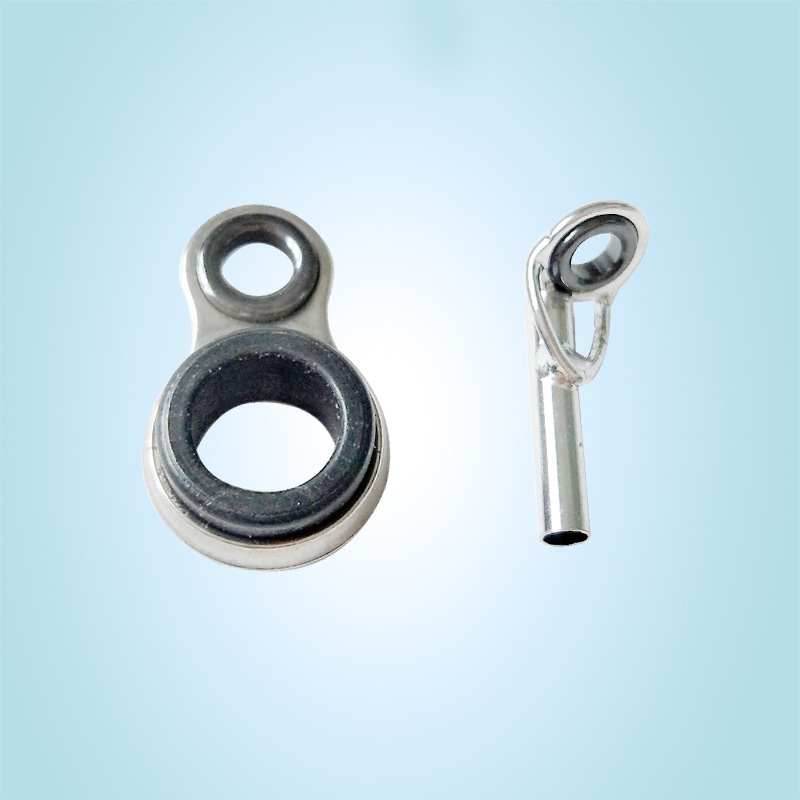 矶竿导环过线环不锈钢小配件磁环导眼鱼竿改造配件导环套装垂钓环