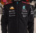 Mercedes-Benz Red Shoulder Strap Fleece Top