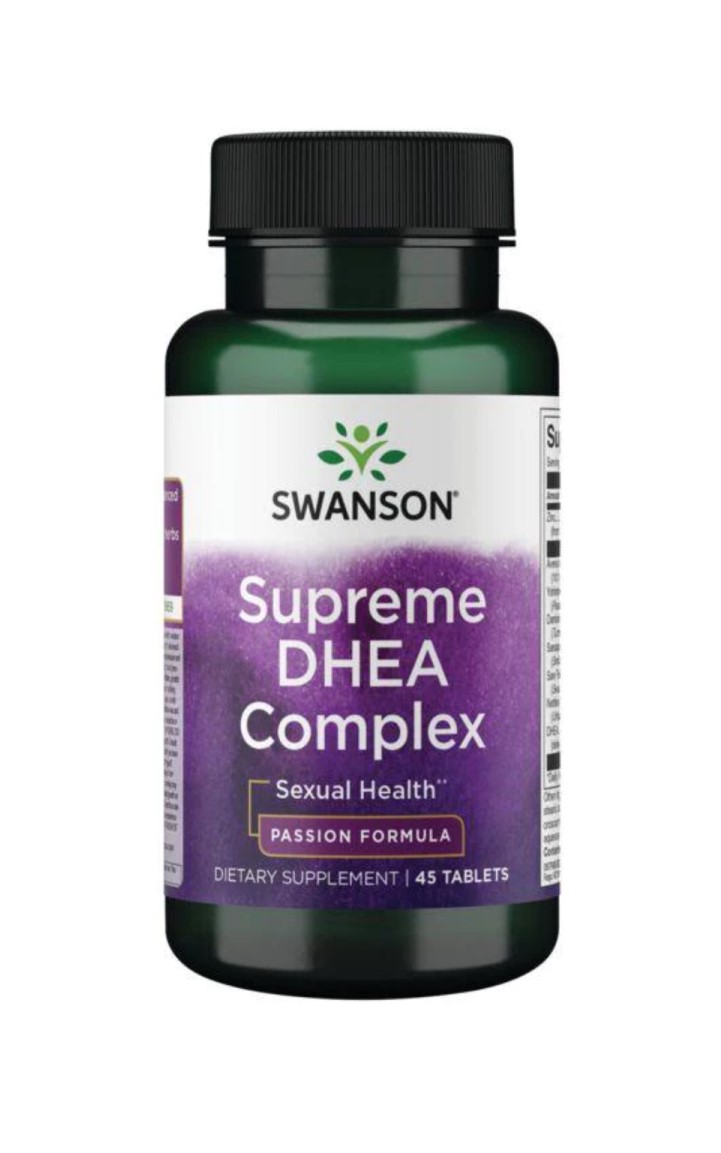 美国原装SWANSON 脱氢表酮(DHEA)亲密配方 45片 美国直邮