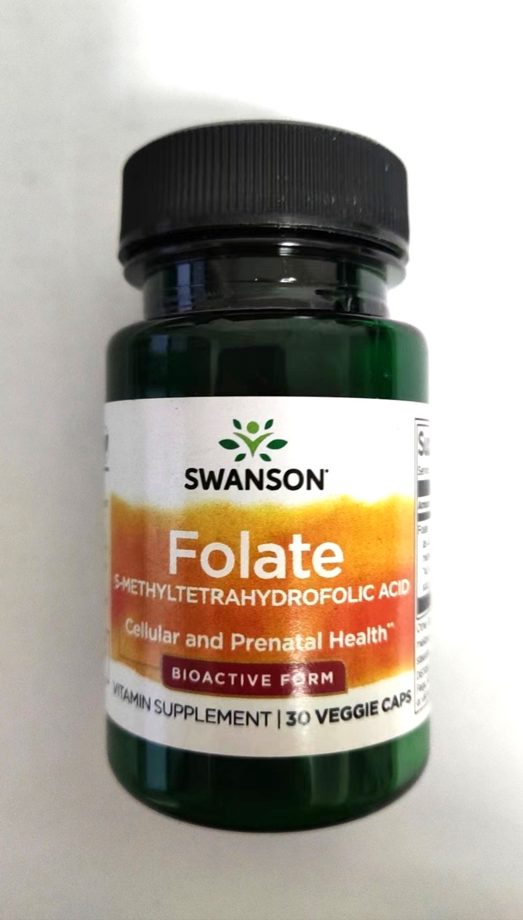 swanson原装生物专利400mcg叶酸