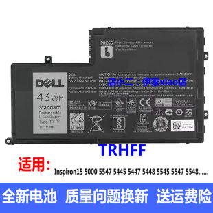 Latitude 5543 戴尔Inspiron P39F电池 3550 TRHFF 3450 适用原装