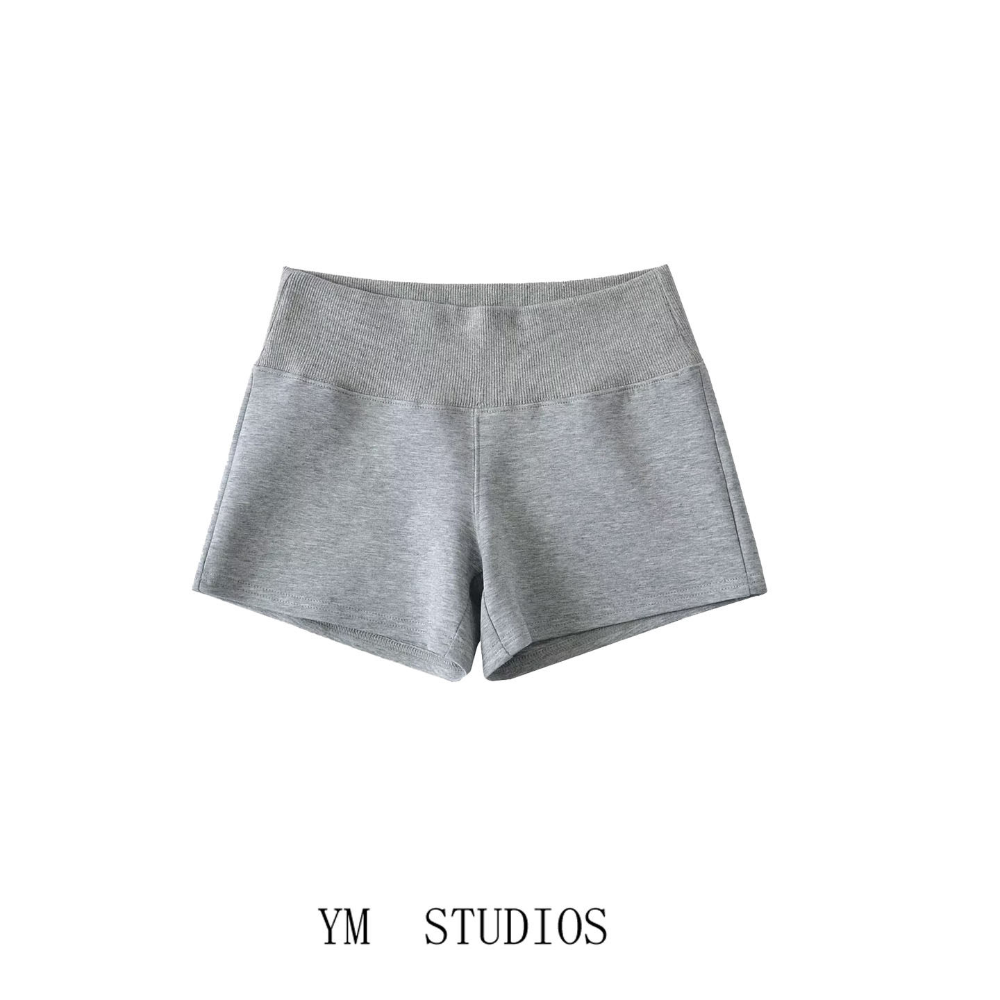 【包邮】美式辣妹宽腰松紧运动瑜伽短裤女夏季紧身包臀热裤三分裤