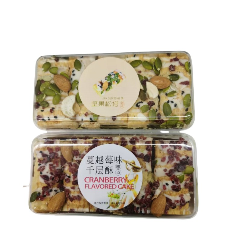 蔓越莓味千层酥糕点170g坚果松塔糕点140g休闲坚果精品小零食,零食/坚果/特产,曲奇饼干,淘宝优惠券,粉丝福利购,淘宝优惠卷