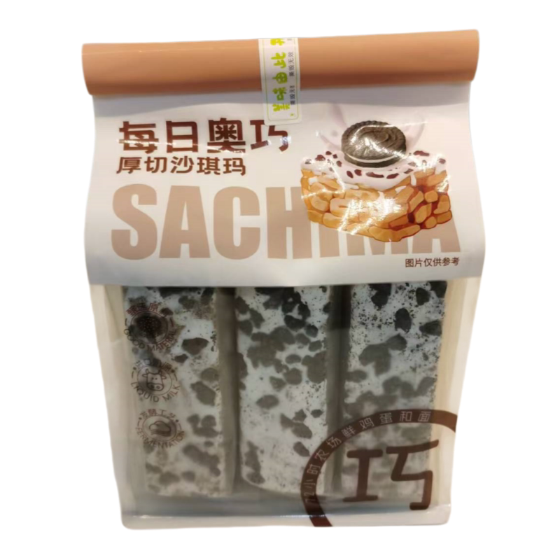 夏十一每日奥巧 厚切沙琪玛黄油＋奇亚籽全麦＋坚果独立包装早餐