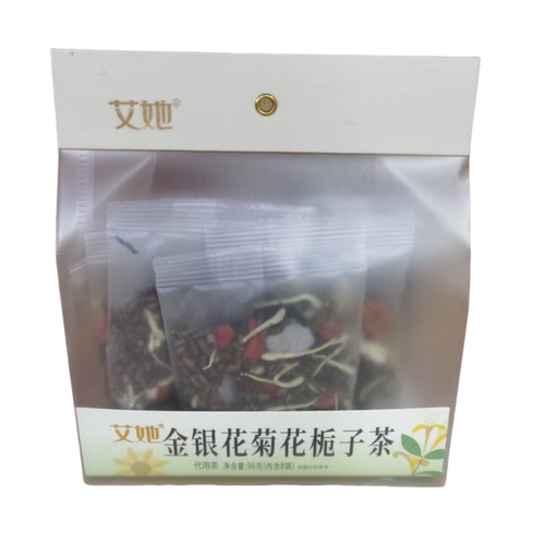 艾她金银花菊花栀子茶96g