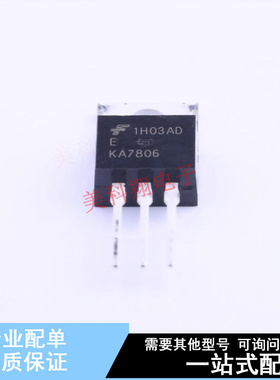 线性稳压器(LDO) KA7806ETU TO-220 ON 全新原装正品