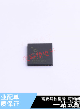 单片机(MCU/MPU/SOC) dsPIC33FJ06GS202A-I/MM QFN-28-EP(6x6) 全