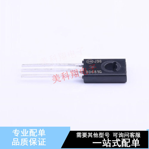 达林顿管 BD681G TO-225-3 ON 全新原装正品