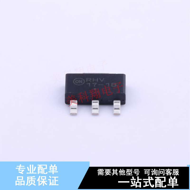 线性稳压器(LDO) NCP1117ST18T3G SOT-223-4 ON 全新原装正品
