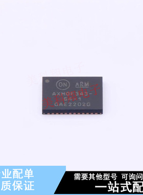 无线收发芯片 AXM0F343-64-1-TX40 QFN-40-EP(5x7) ON 全新原装正