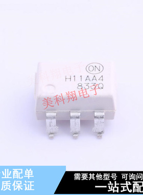 光耦-光电晶体管输出 H11AA4SR2M SMD-6P ON 全新原装正品