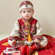 男宝宝一周岁礼服春秋婴幼儿百天生日抓周礼服套装 新中式 儿童唐装