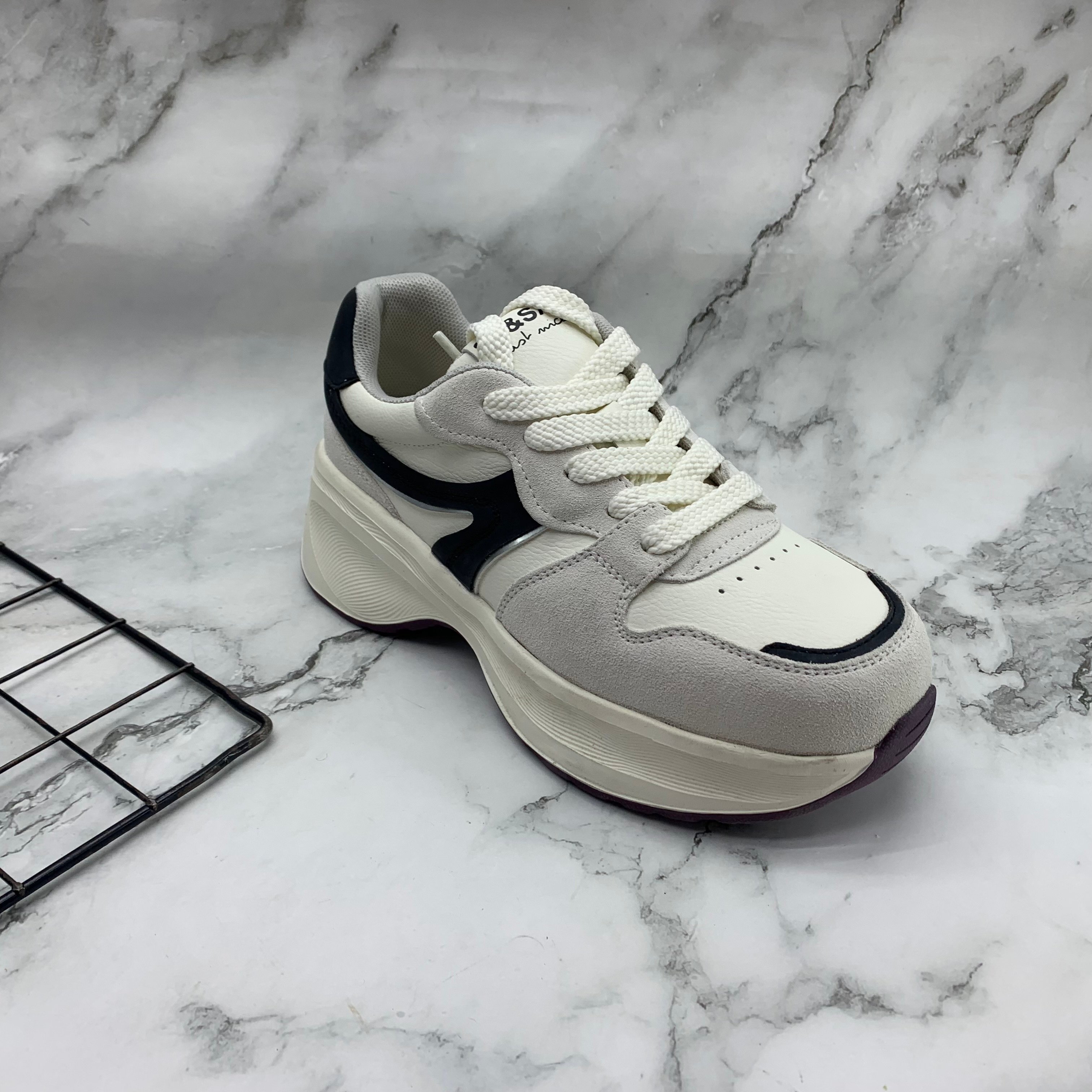 2026年新款断码处理工厂直销女鞋舒适厚底休闲单鞋增高系带老爹鞋,女鞋,时尚休闲鞋,淘宝优惠券,粉丝福利购,淘宝优惠卷