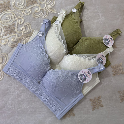 聚拢舒适文胸无钢圈上托聚拢