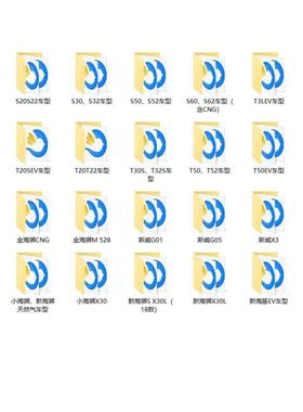华晨鑫源T3LEVT5LEVT20ST22SEVT30S维修手册电路图资料线路接线图