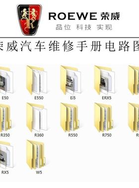 E50E550Ei5ERX5RX5R950R750R550荣威维修手册电路图汽修资料