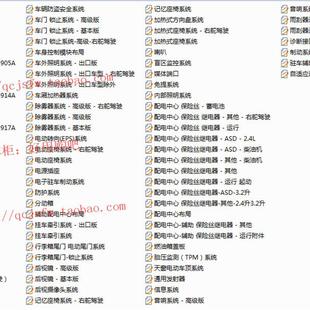 Cherokee 自由光KL 电路图 2.0升 3.0升 中文版 2.4升 2014年款