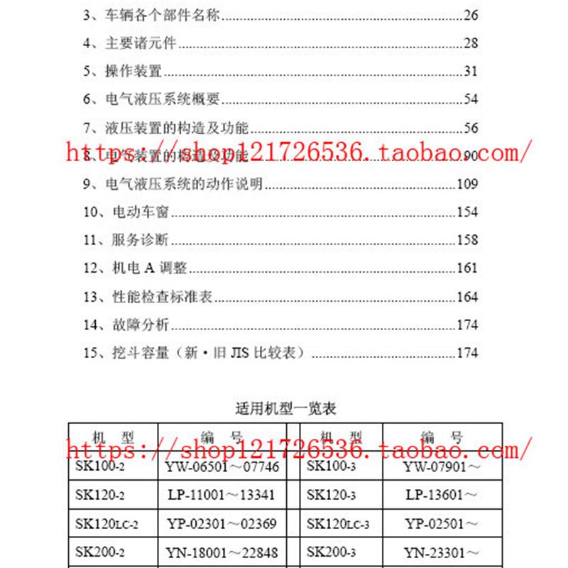 神钢SK100-sk120 SK220LC-2 维修手册含电路图液压图-挖掘机资料