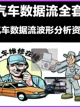 汽车数据流资料引擎数据流分析维修资料曲轴凸轮轴正时喷油电脑