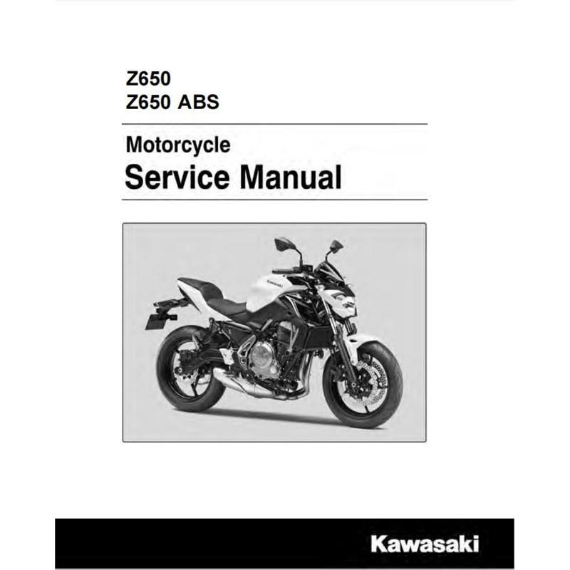 2016-2021kawasaki z650  川崎中文维修手册说明书全车部件扭矩表