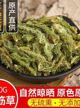伸筋草500克正品中药材小伸筋草舒筋草泡脚另售透骨草远志益智仁