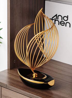 风生水起船家居摆件玄关装饰品客厅电视柜工艺品乔迁高档礼物批发