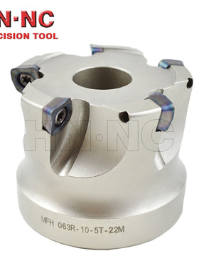 海纳MFH镍基钛合金不锈钢快进给数控铣刀盘SOMT100420数控刀片