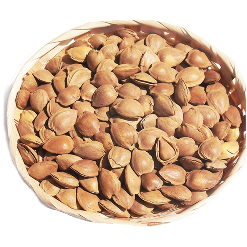 500g新货杏核批坚果小银杏核 特产手剥小杏仁零食开口杏核1斤包邮