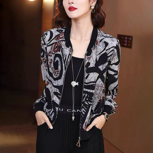 长袖防晒服棒球外套女夏季外穿防紫外线休闲夹克轻薄宽松防晒衣女