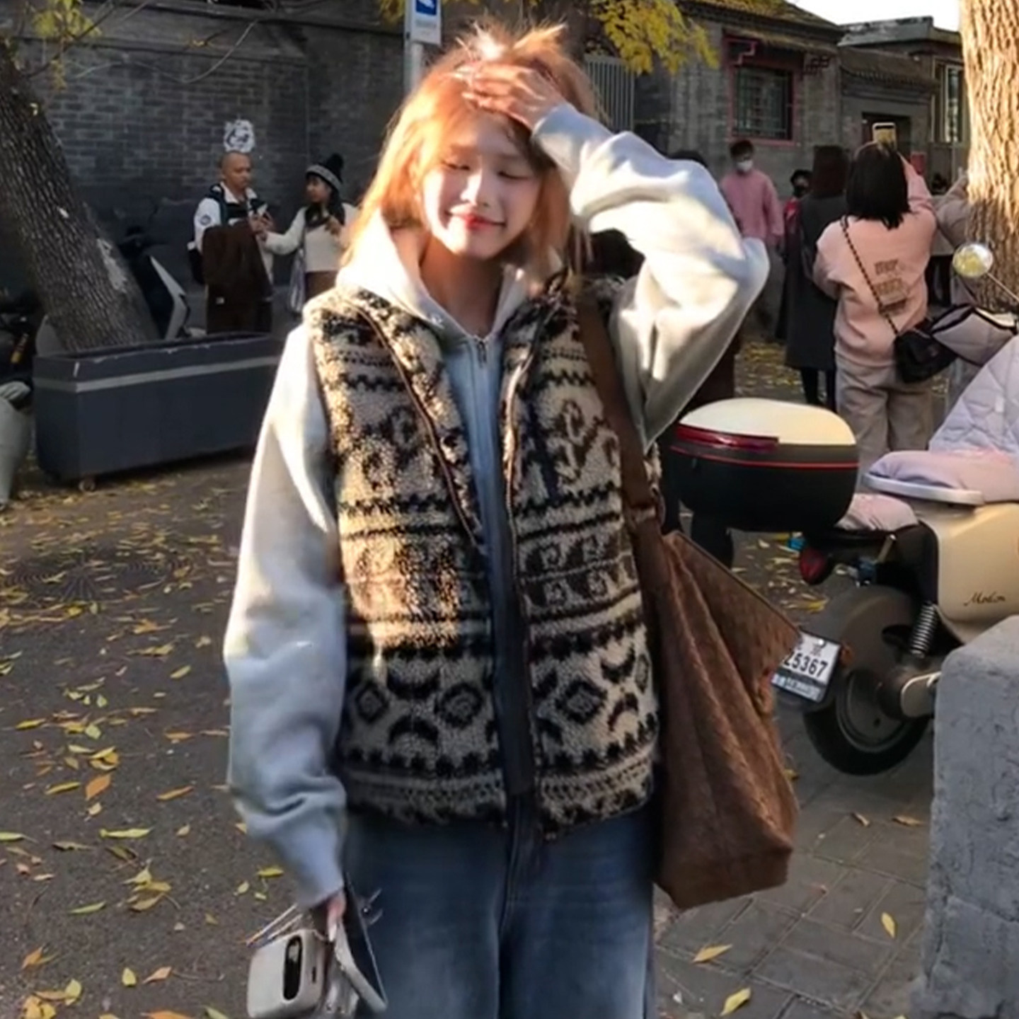 145小矮个子费尔岛羊羔毛摇粒绒马甲外套150CM叠穿马夹短款上衣XS,女装/女士精品,马夹,淘宝优惠券,粉丝福利购,淘宝优惠卷