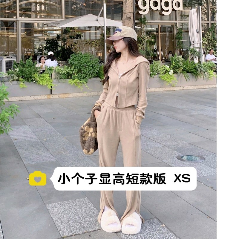 小个子休闲运动两件套装xs春