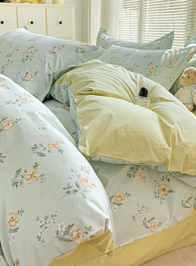 定制Aa类床上纯棉四件套248x248全棉床单床笠被罩229x230x240x250