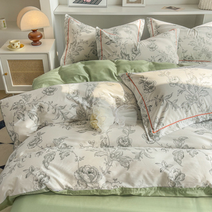 定做60支床单床笠全棉四件套248x248纯棉被套229x230x240x220x250