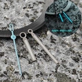 Silver Needle-Sky Blue Seconds-9.5-14-14mm