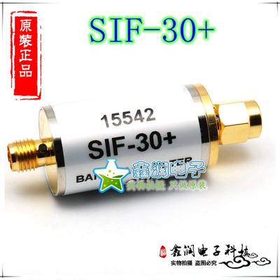 美国mini SIF-30+ 25to35MHZ 50Ω 射频带通滤波器 SMA