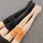 Chân dài Hàn Quốc tạo dáng tất nhẹ chân mùa đông cộng với nhung dày giả thịt chân mỏng legging ấm chân đẹp vớ - Vớ giảm béo tất cao cổ nữ
