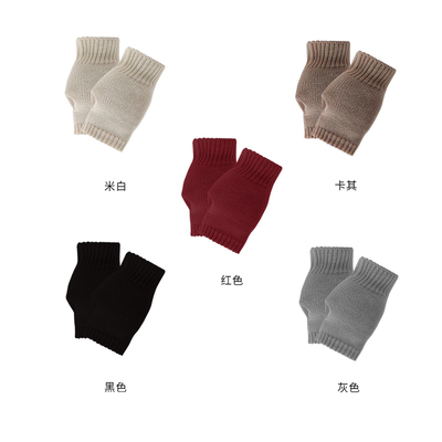 【梅子YOLO】冬季简约半指手套K0300