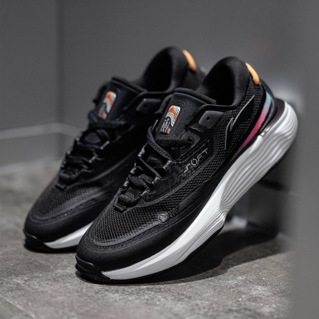 李宁正品SOFT WARM秋冬款软弹底男子潮流轻便休闲鞋运动鞋AGLT121