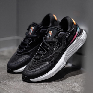 运动鞋 李宁正品 软弹底男子潮流轻便休闲鞋 WARM秋冬款 AGLT121 SOFT