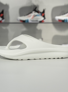 李宁拖鞋2024夏季SOFT SLIPPER男女同款休闲潮流人字拖鞋AGAU017