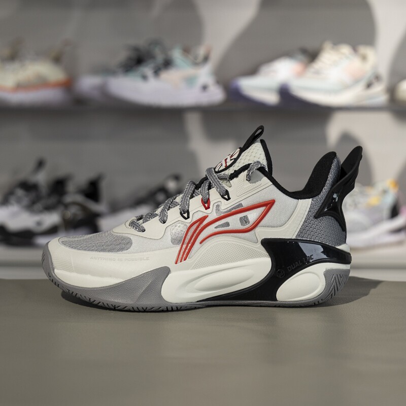 李宁儿童风影2.0篮球鞋2024新款男女大童缓震回弹运动鞋YKBU072