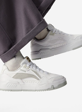 李宁女板鞋春秋季COMMON80s时尚舒适轻便软弹经典休闲鞋AGCU158